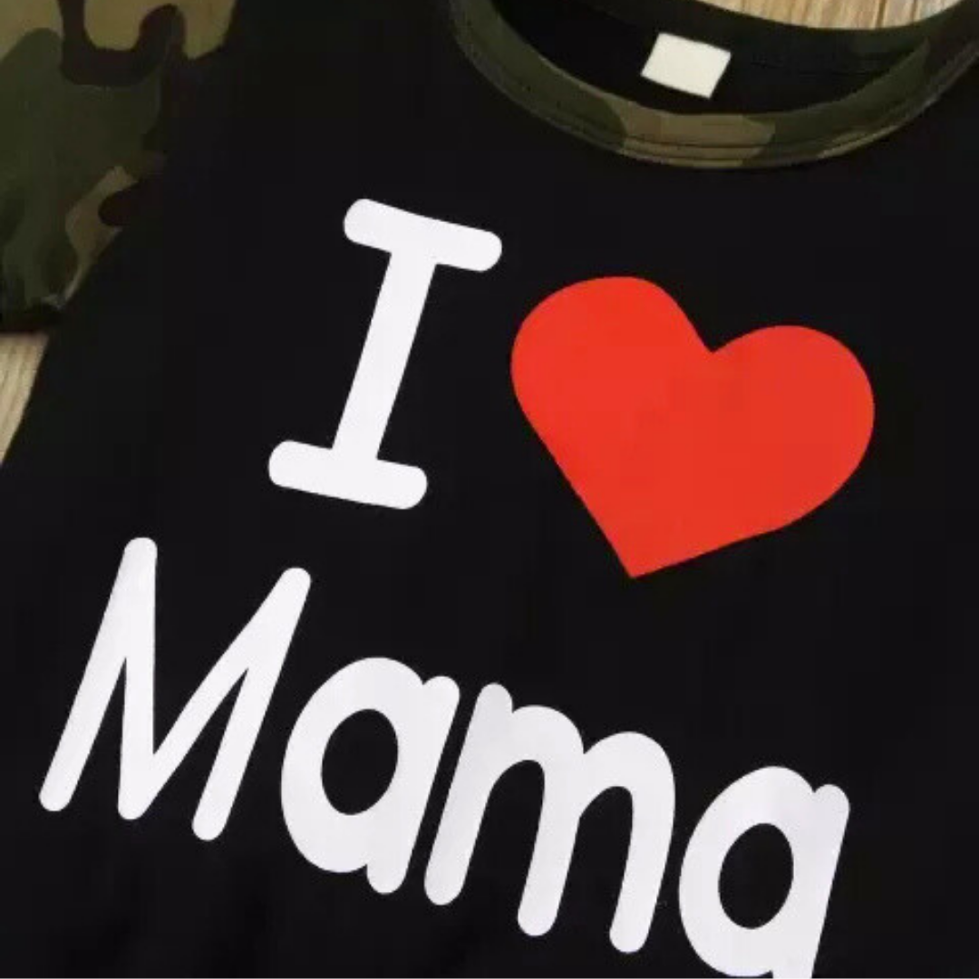 I Love Mama Romper