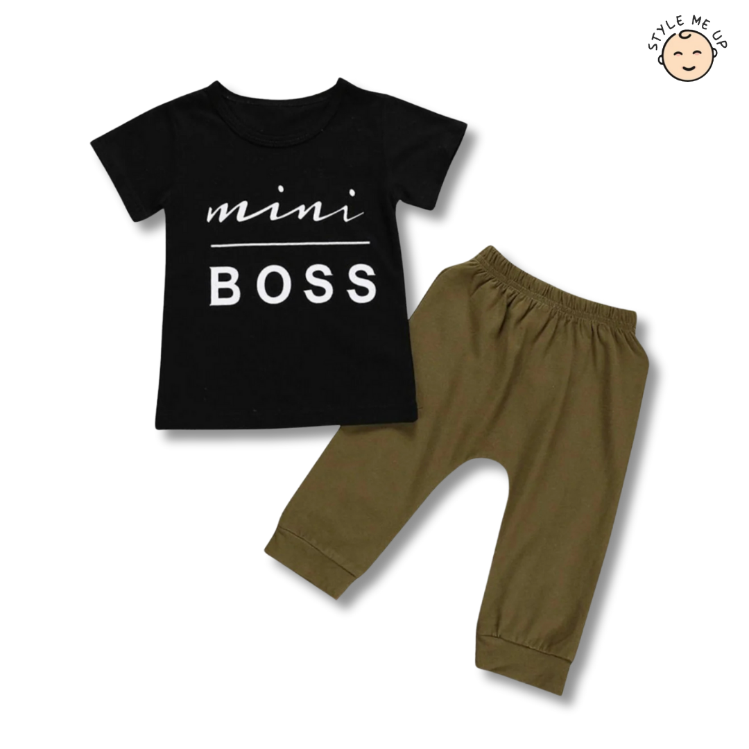 Mini Boss Black T-Shirt