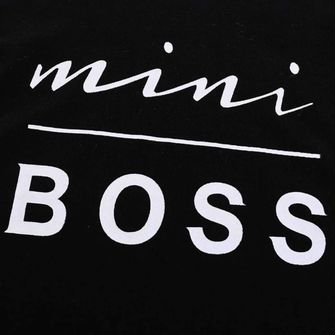 Mini Boss Black T-Shirt