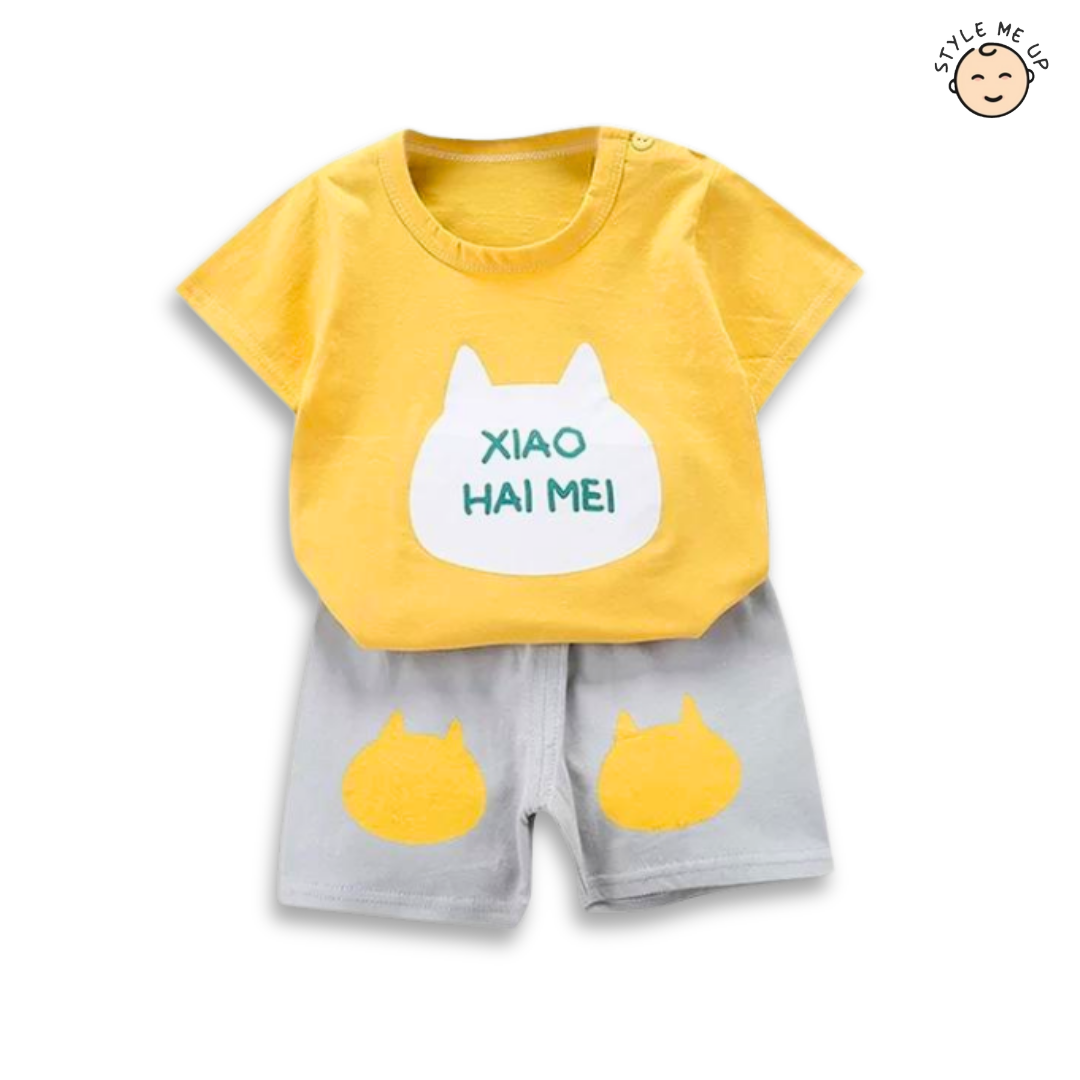 Xiao Hai Me T-Shirt With Shorts