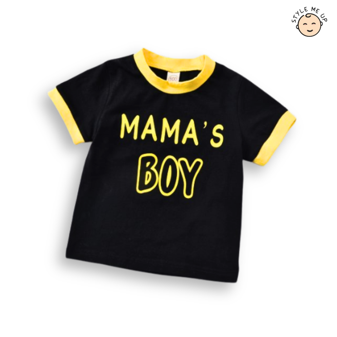 Mama's Boy T-Shirt With Shorts