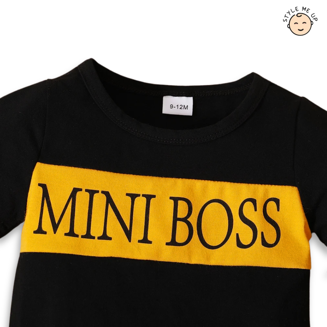 Mini Boss T-Shirt With Shorts