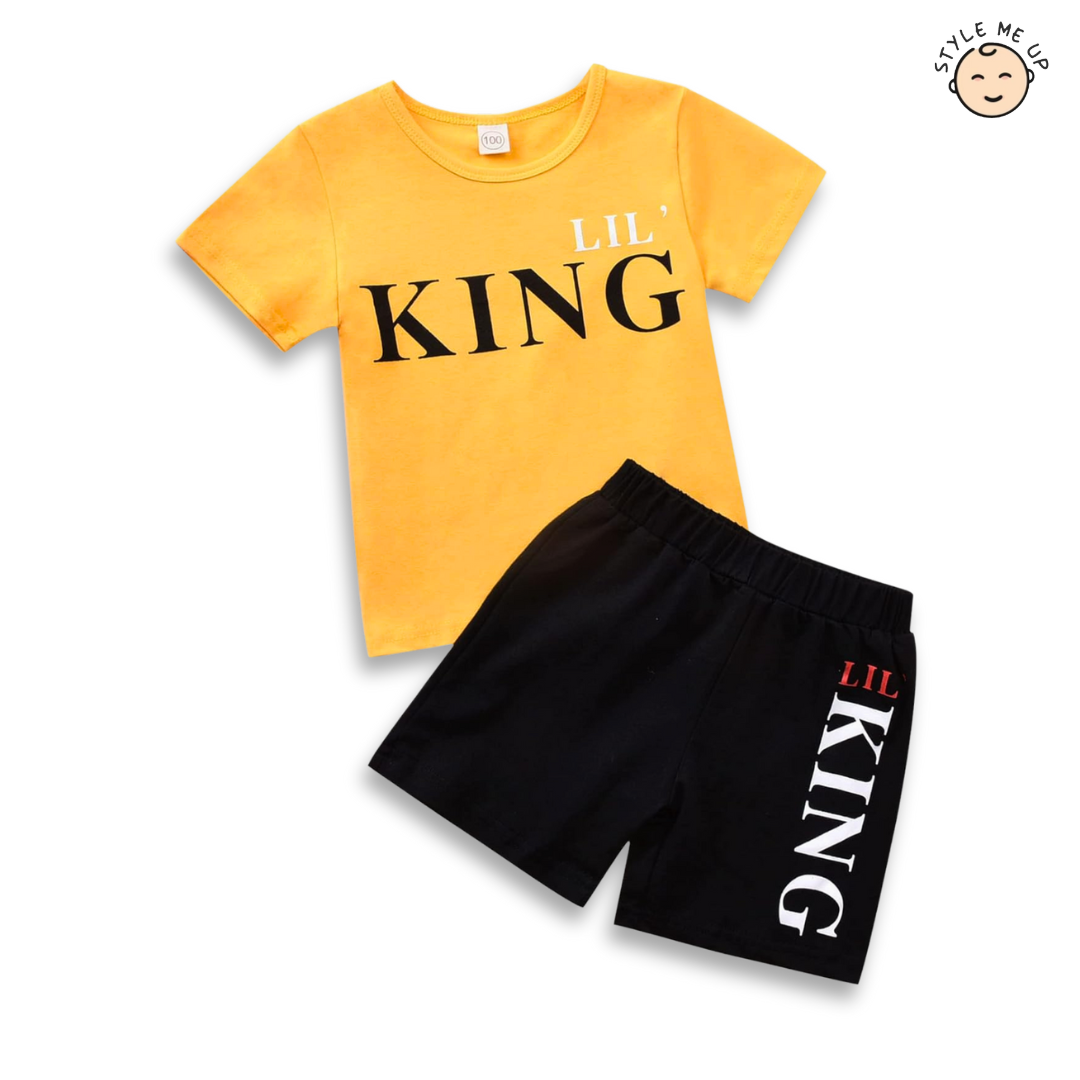 Lil King T-Shirt With Shorts