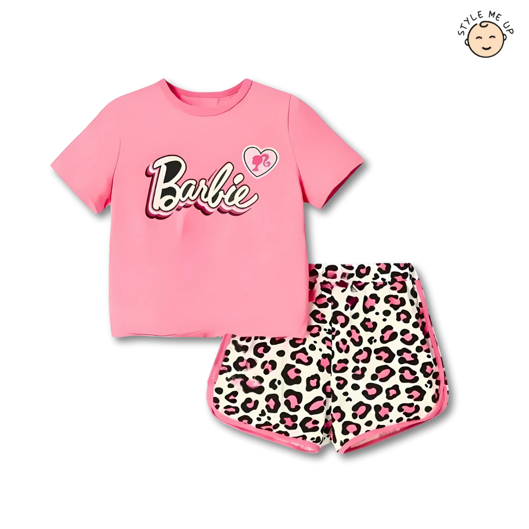 Barbie T-Shirt With Shorts