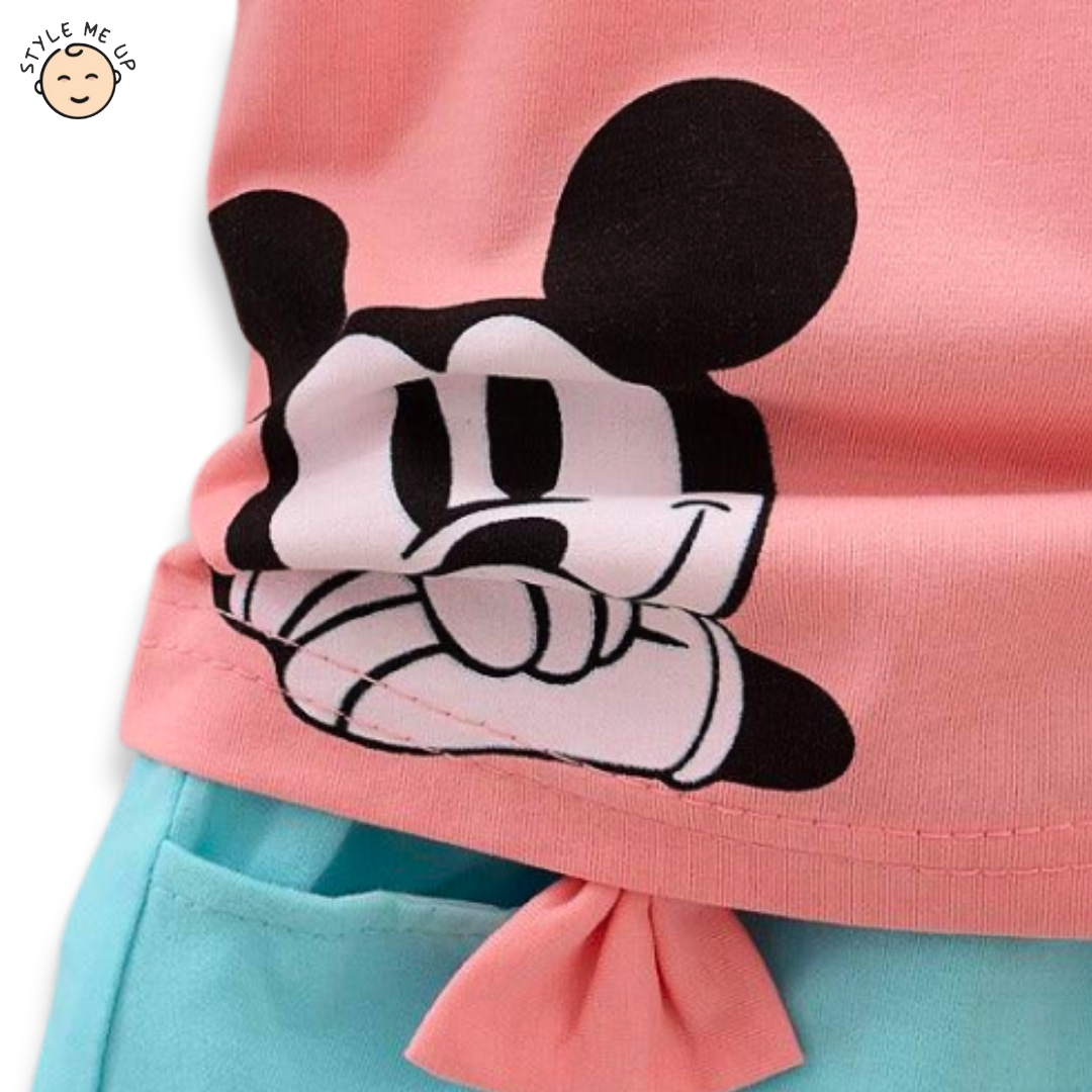 Mickey Mouse T-Shirt With Shorts