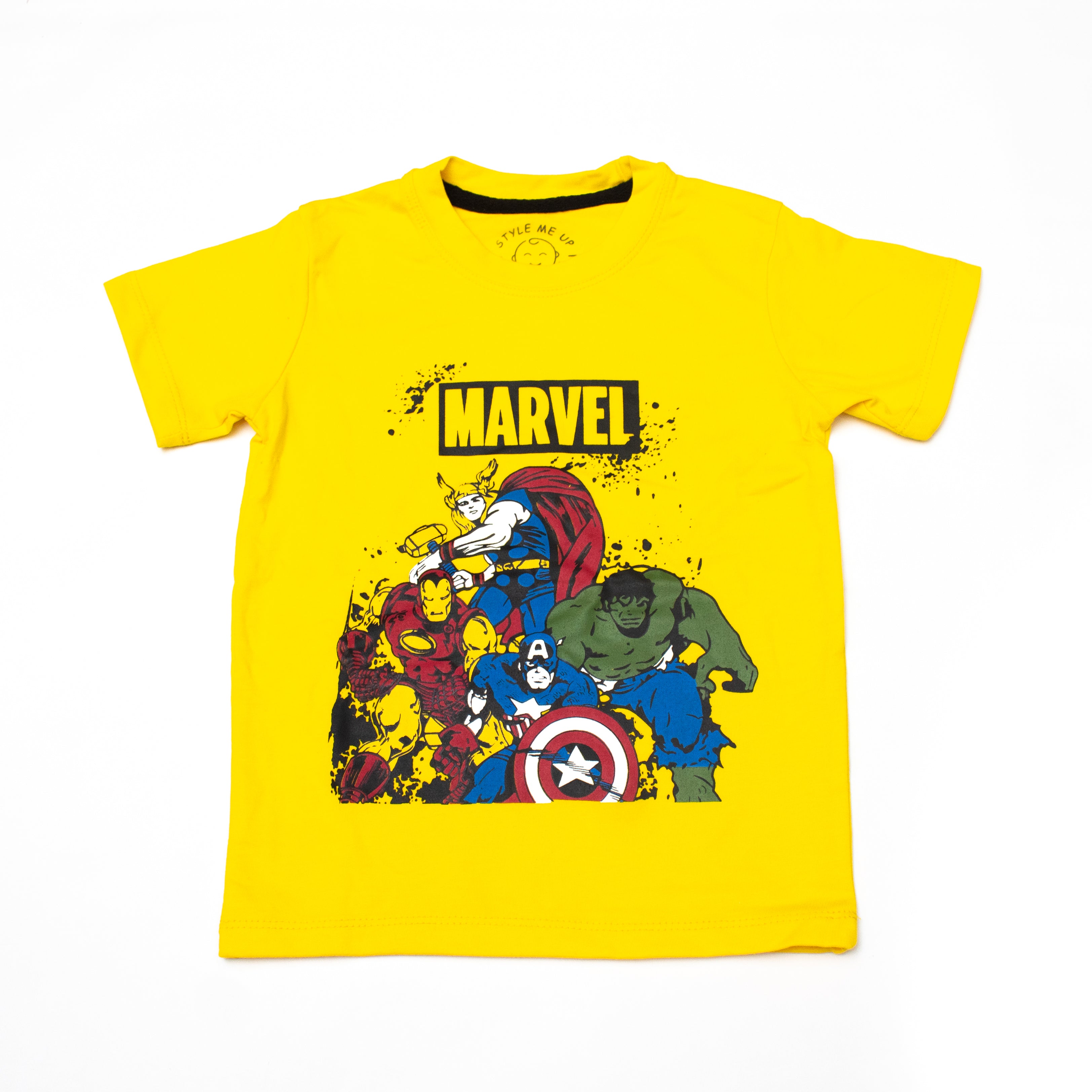 Marvel T-Shirt And Shorts For Kids