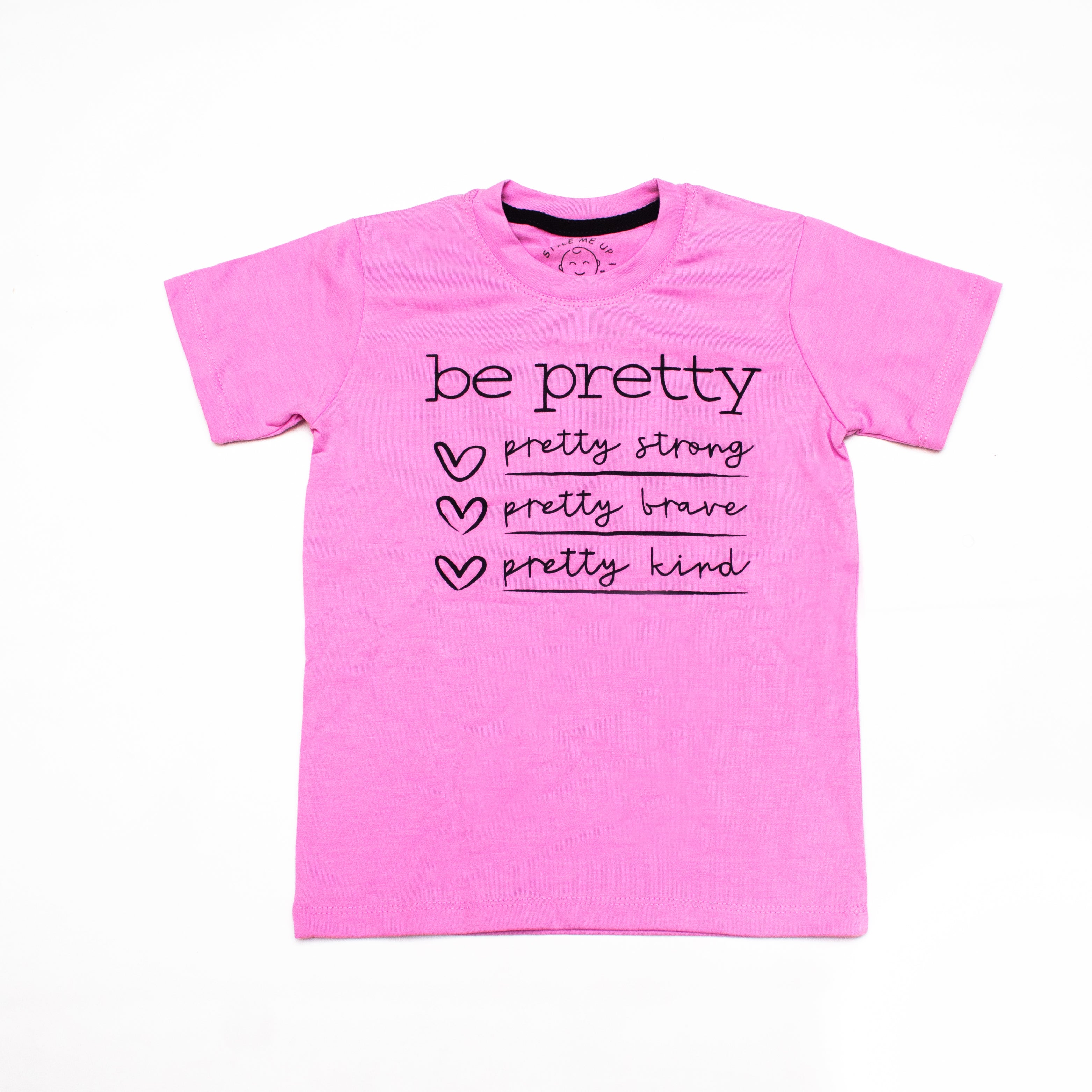 Be Pretty Pink Shirt For Kids