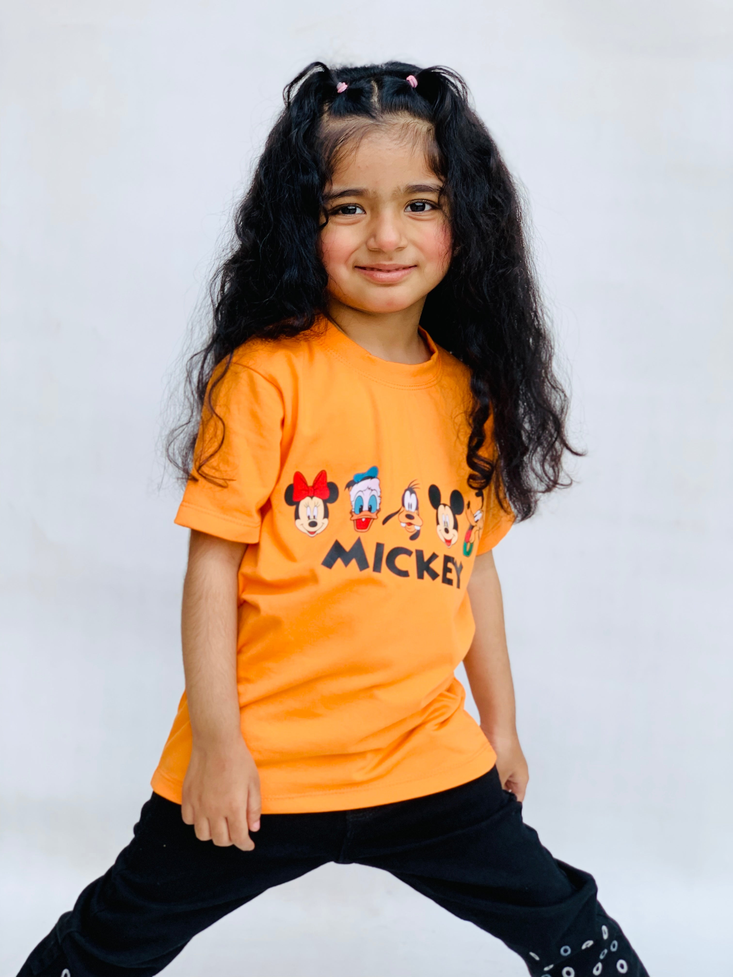 Mickey Mouse Shirt - Orange