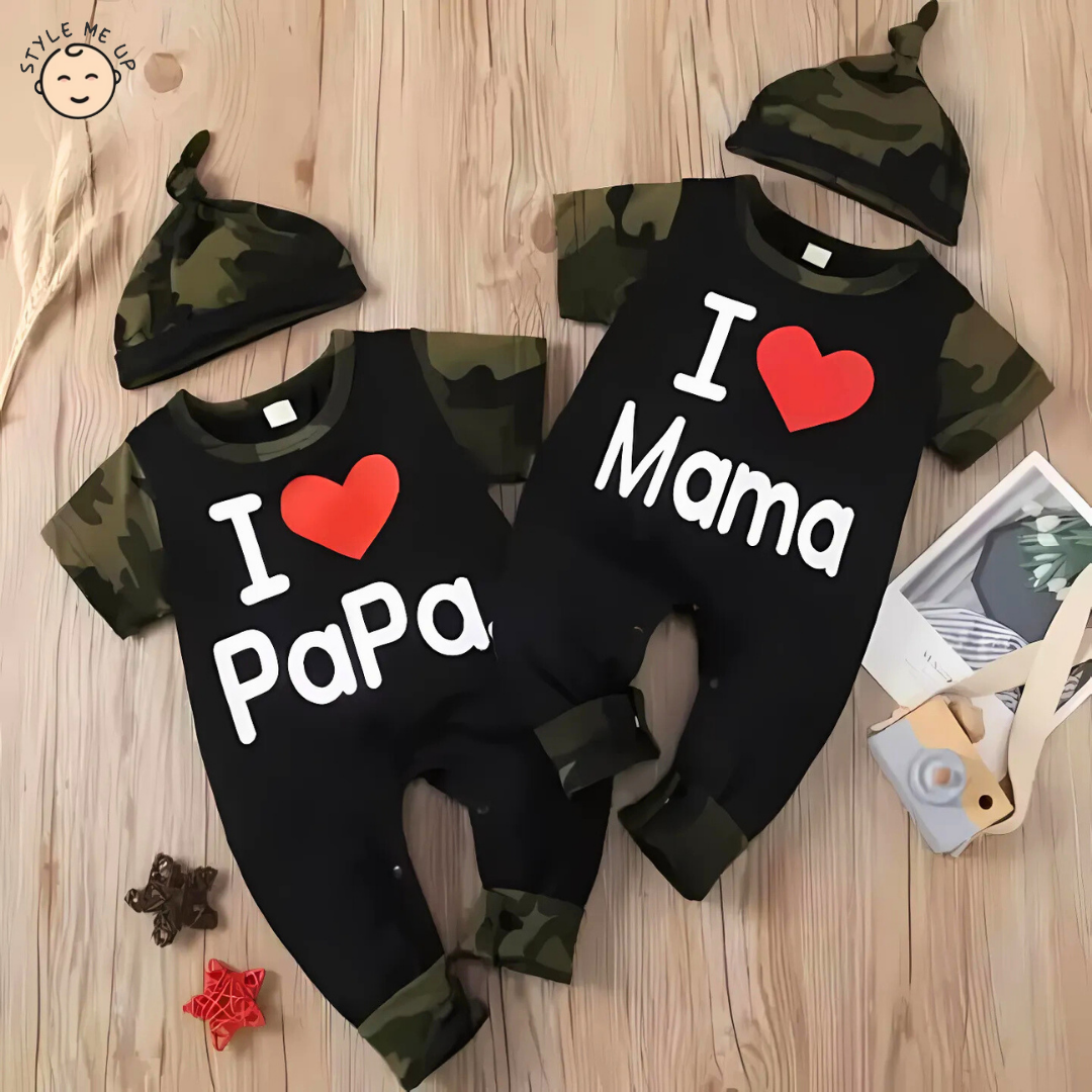 I Love Mama Romper