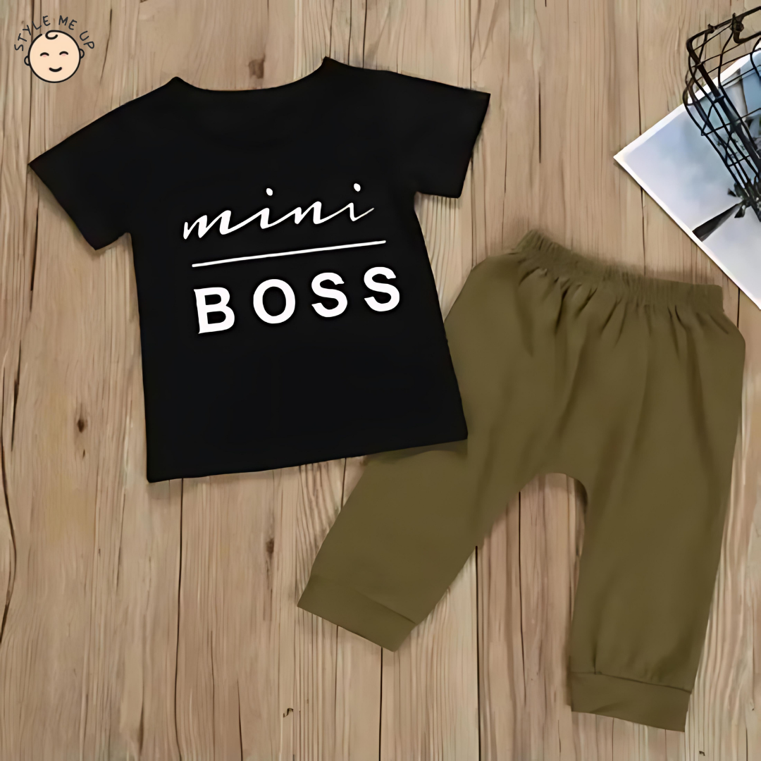 Mini Boss Black T-Shirt