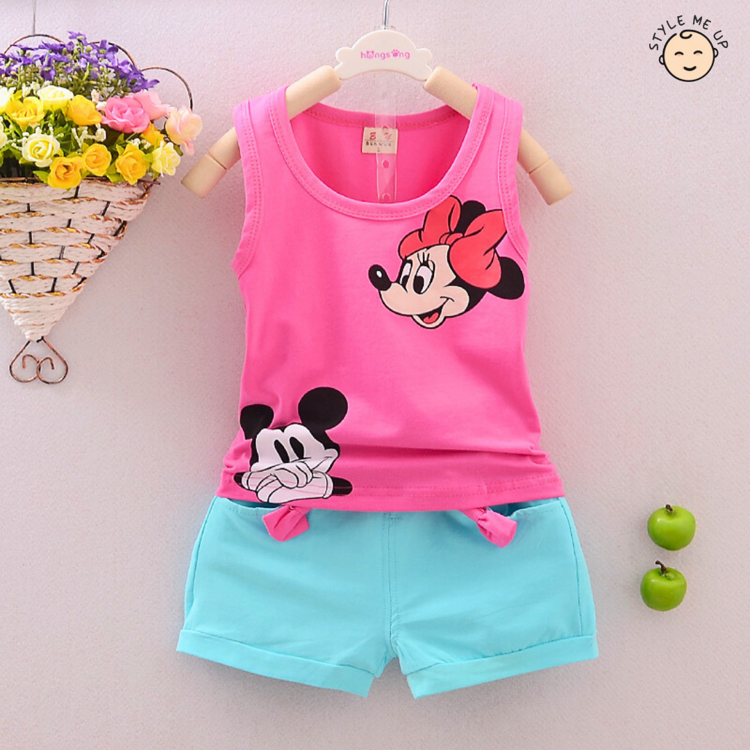 Mickey Mouse T-Shirt With Shorts