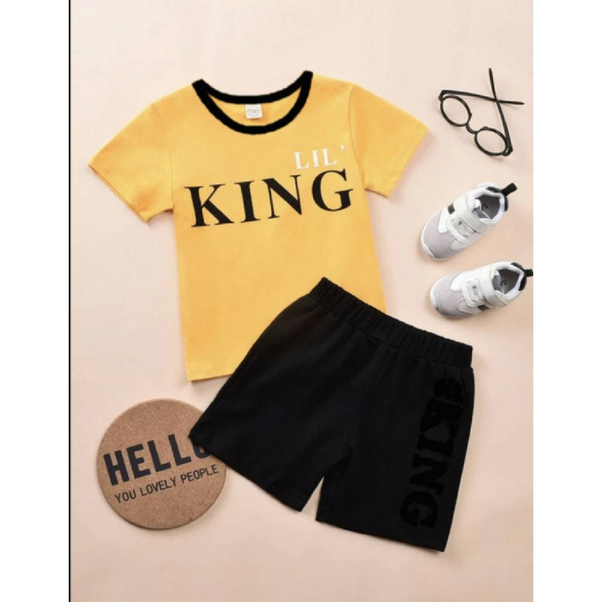 Fashion T-Shirt And Shorts For Kids