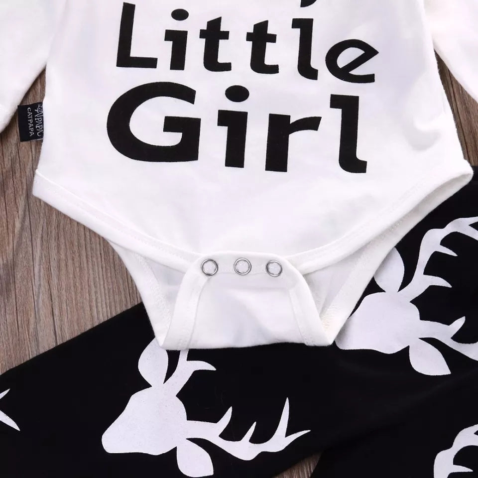Daddy's Little Girl Printed Suit for Kids